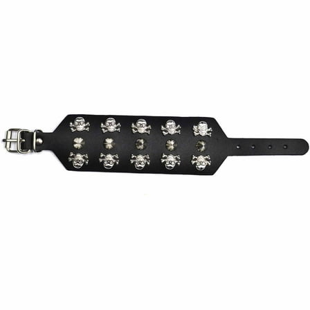 Bracelet 10 Skull And Crossbones Adult H