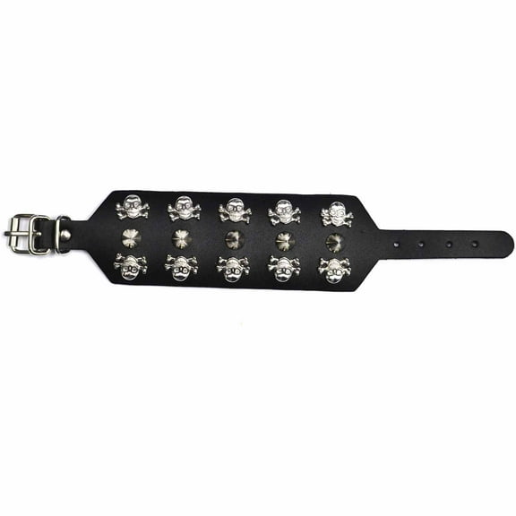 Bracelet 10 Skull And Crossbones Adult H