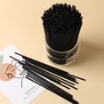 thumbnail image 2 of Nvzi 100 pieces of Black fragrance sticks -0.1×9.06in porous fiber essential oil fragrance sticks, used as home decoration sticks to slowly release perfume fragrance, 2 of 4