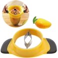 thumbnail image 1 of Stainless Steel Mango Slicer - Extra Large Mango Corer, Ultra-Sharp Mango Cutter, 1 of 4