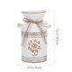 thumbnail image 4 of Vintage Style Flower Bucket Vase Decorative Metal Planter Flower Arrangement Planter, 4 of 4