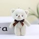 thumbnail image 3 of 10 piezas/lote de pequeños osos de peluche, juguetes de peluche, mini oso de peluche, llavero, bolsa, colgantes, decoración de boda, regalos de fiesta de cumpleaños para niños, 3 of 5