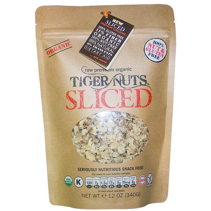 TIGER NUTS 'SLICED' in 12 oz bags