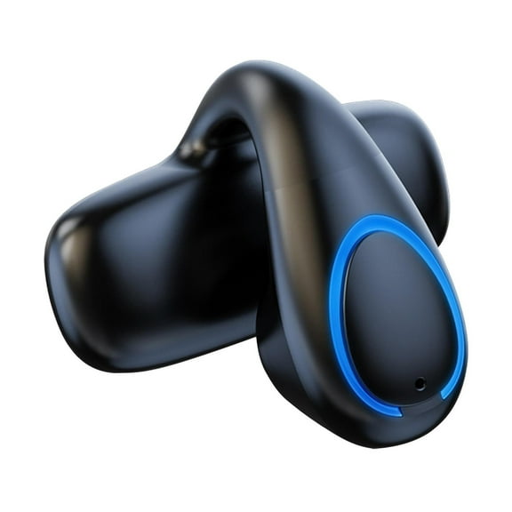 Wireless Headphones X33 Clip on Open Ear Bone Conduction for Sports Bluetooth 5.3 and Long Battery Life