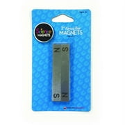 Dowling Magnets Alnico Bar Magnets, 3, N/S Stamped, Pack of 2