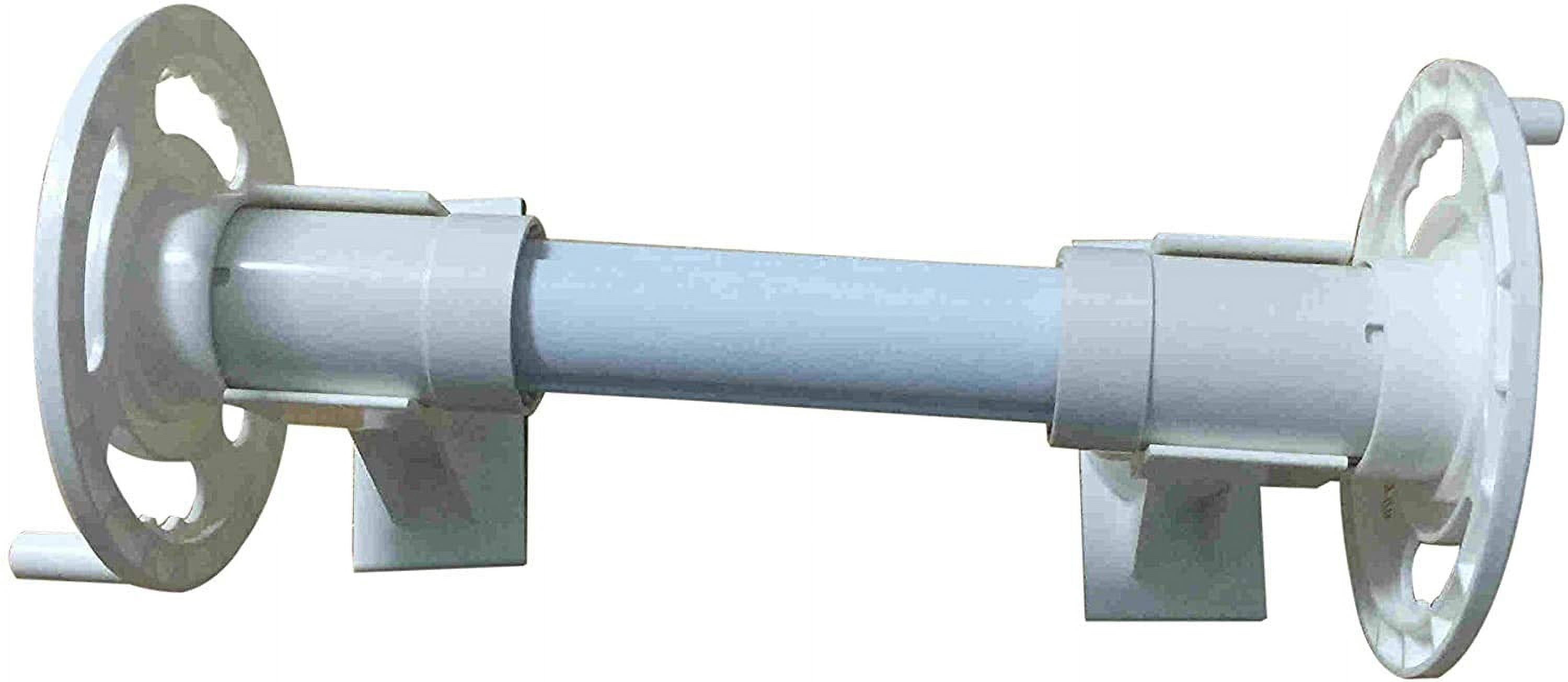 SunHeater Above-Ground Pool Solar Blanket Reel System Compatible with 3" Tube