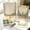 E#sea glass art kit, variant on Handmade Sea Glass Mosaic Art Kit, Floral & Landscape Pattern DIY Craft Set with Full Supplies, Decorative Finished Artwork for Home Shelf, Tabletop Display for Adult Beginners