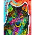 thumbnail image 2 of Dean Russo Collection 26x32 White Modern Wood Framed Museum Art Print Titled - Wolf 3, 2 of 4