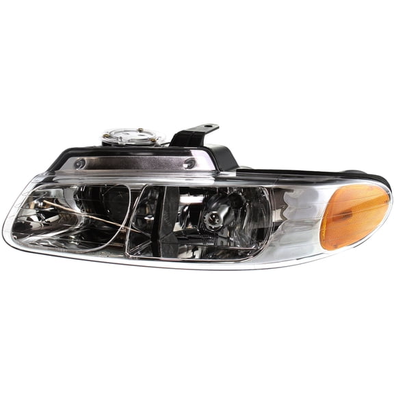 Headlight Compatible With 2000 Dodge Grand Caravan Chrysler Town and Country Left Driver Halogen With bulb(s)