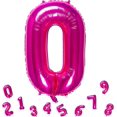 thumbnail image 1 of Globos de aluminio rosa número 2 de 32 pulgadas, decoración digital para fiestas de cumpleaños (globo rosa número 2), 1 of 5