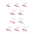 thumbnail image 2 of Sonducket Diadema de felpa resistente y duradera para orejas de ojos de caracol Diadema de cara de ligera y adorable rosa rosa 10piezas, 2 of 6