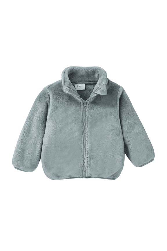Baby Toddler Boys Girls Fleece Jacket,Infant Winter Clothes Coat Tops zipper Up Warm Outwear Coat