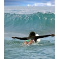 thumbnail image 2 of Young Girl Surfing Malibu Wall Mural by Wallmonkeys Peel and Stick Graphic (18 in H x 16 in W) WM87977, 2 of 4
