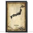 thumbnail image 2 of Japan Vintage Map Prints Canvas, Japan road Map Art Canvas, Canvas, ,Modern Wall Art, Street Map Artwork, 2 of 6