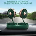 thumbnail image 4 of Car Fan 360 Rotatable Dual-head Cooling Fan Usb Rechargeable Car Seat Fan, 4 of 5