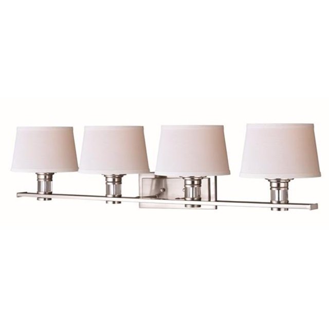 Vaxcel International W0250 Ritz 4 Vanité Légère&44; Nickel Satiné