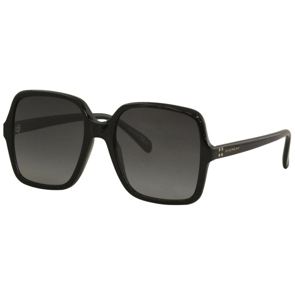 Givenchy - Givenchy Women's GV 7123GS 7123/G/S 8079O Black Fashion Square Sunglasses 55mm 