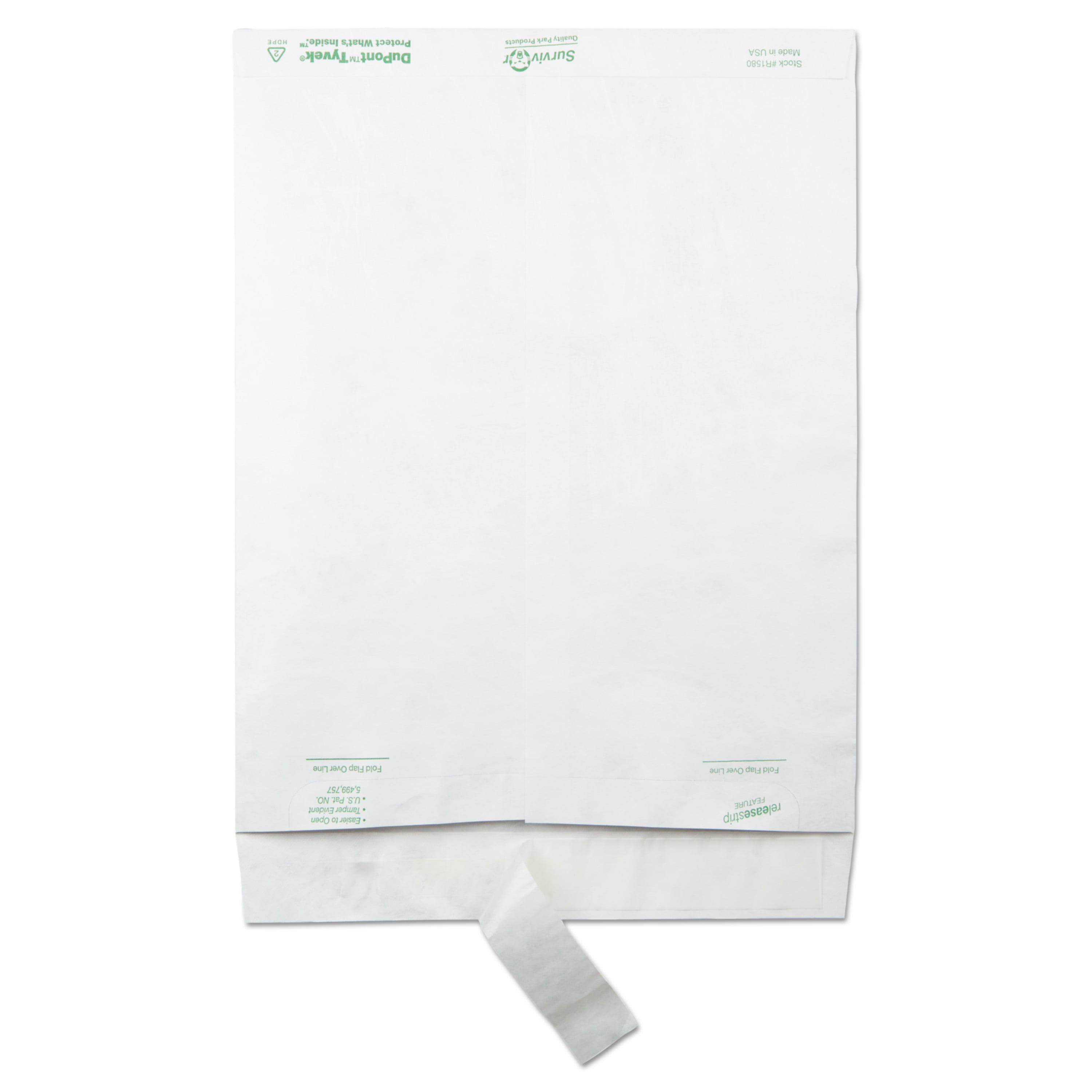White Box of 100 Quality Park Survivor R1580 Tyvek Mailer 10 x 13