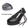 thumbnail image 4 of Steel Toe Cap Safety Shoe Covers, Universal Stretch Leather Overshoes with Adjustable Strap for Multi-Purpose Industry Protection (Size 36-46), 4 of 5