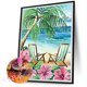 thumbnail image 2 of Pintura de diamante 5D DIY Taladro redondo completo Kit de playa Decoración del hogar Arte Artesanía Hugtrwg Para estrenar, 2 of 9