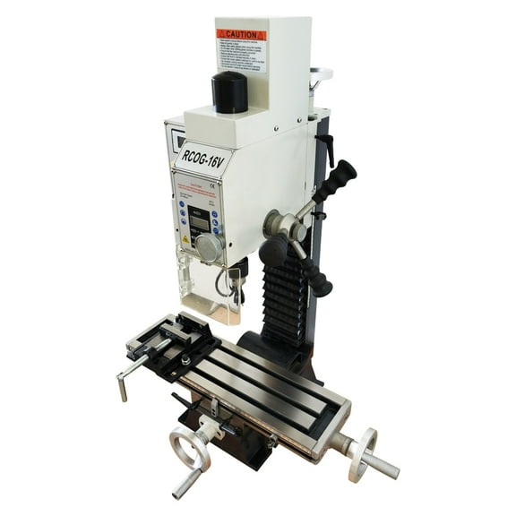 EQCOTWEA Brushless Precision Milling and Drilling Machine Benchtop Horizontal Lathe