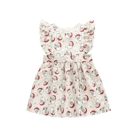 

Yinyinxull Christmas Sister Matching Outfits Newborn Infant Baby Girl Santa Claus Bodysuit Dress Festival Clothes Big Sister 4-5 Years