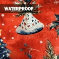 thumbnail image 6 of Christmas Round Tablecloth 60 Inch Christmas Tree Table Cover Waterproof Wipeable Table Cloth for Party Picnic Kitchen Home Decoration, 6 of 8