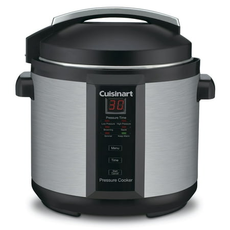 Cuisinart CPC-600 6-Quart Electric Pressure Cooker, 1000-Watt (Stainless Steel)