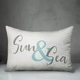 thumbnail image 3 of Creative Products Sun And Sea Gray 14x20 Spun Poly Pillow, 3 of 3