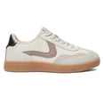 thumbnail image 3 of LUCKY STEP Womens Classic Retro Sneakers Non Slip Fashion Casual Shoes,Beige&Grey, 3 of 7