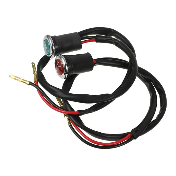 2 Pcs Motorcycle Gear Line Neutral Light Motorcycle Indicator Light