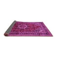 thumbnail image 2 of Ahgly Company Indoor Square Medallion Pink Traditional Area Rugs, 3' Square, 2 of 4