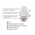 thumbnail image 2 of Egg Genie by Big Boss, The Original Rapid Egg Cooker: 7 Egg Capacity Electric Egg Cooker for Hard Boiled Eggs, with Time & Auto Shut Off Feature  As Seen on TV, 2 of 5