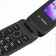 thumbnail image 2 of Téléphone à clapet 2G double SIM, 1200 mAh, écran couleur 1,77 pouce, 100-240 V, prise UE bleue, 2 of 4