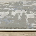 thumbnail image 2 of Oriental Weavers Easton Area Rug - 8111X - 2'3" x 7'6" - in Gray/ Blue - Modern Industrial Style, Stain Resistant, Family and Pet Friendly , Entryway, Hallway Runner Rug, 2 of 3