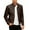 Brown, variant on Jackets for Men,Leather Motorcycle Jacket Stand Collar Punk Outerwear Coat for Casual Daily Wear and Riding,Mens Winter Coats,Size:9XL