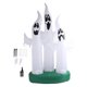 thumbnail image 3 of Explotar Fantasma Blanco, Halloween Inflable 3 Fantasmas Fantasma Inflable con Luz LED Explotar Decoración de Fantasmas Uso Conveniente, 3 of 8