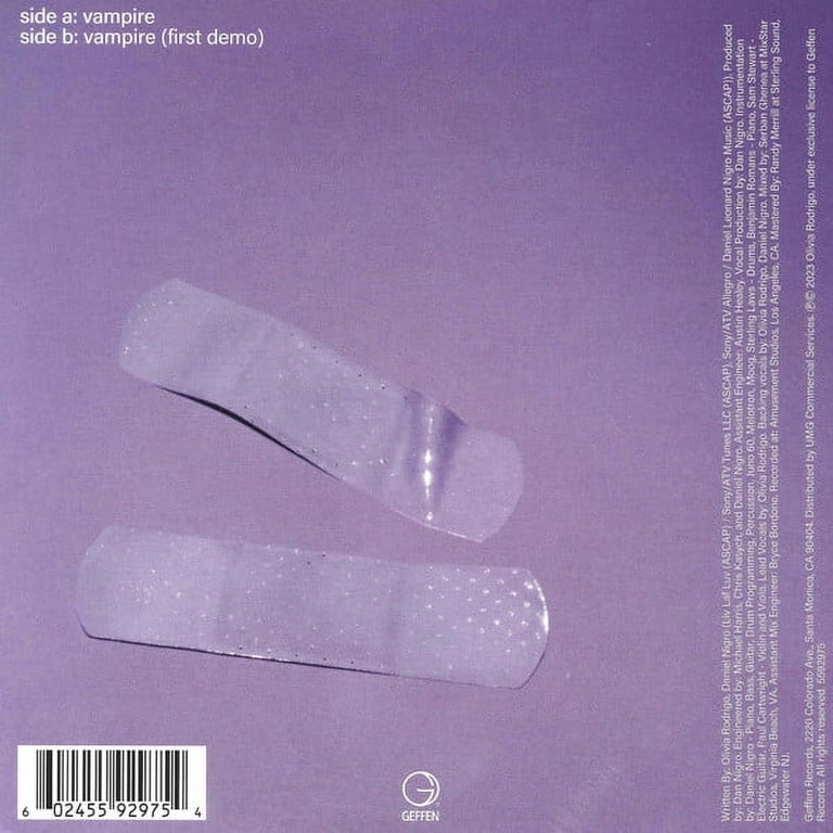 Olivia Rodrigo – Vampire Vinyl, 7