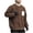 Brown, variant on BXINGOHAI Men Crewneck Sweatshirt Lightweight Long Sleeve Running Sweat Shirts Casual Pullover Tops Blue 4XL