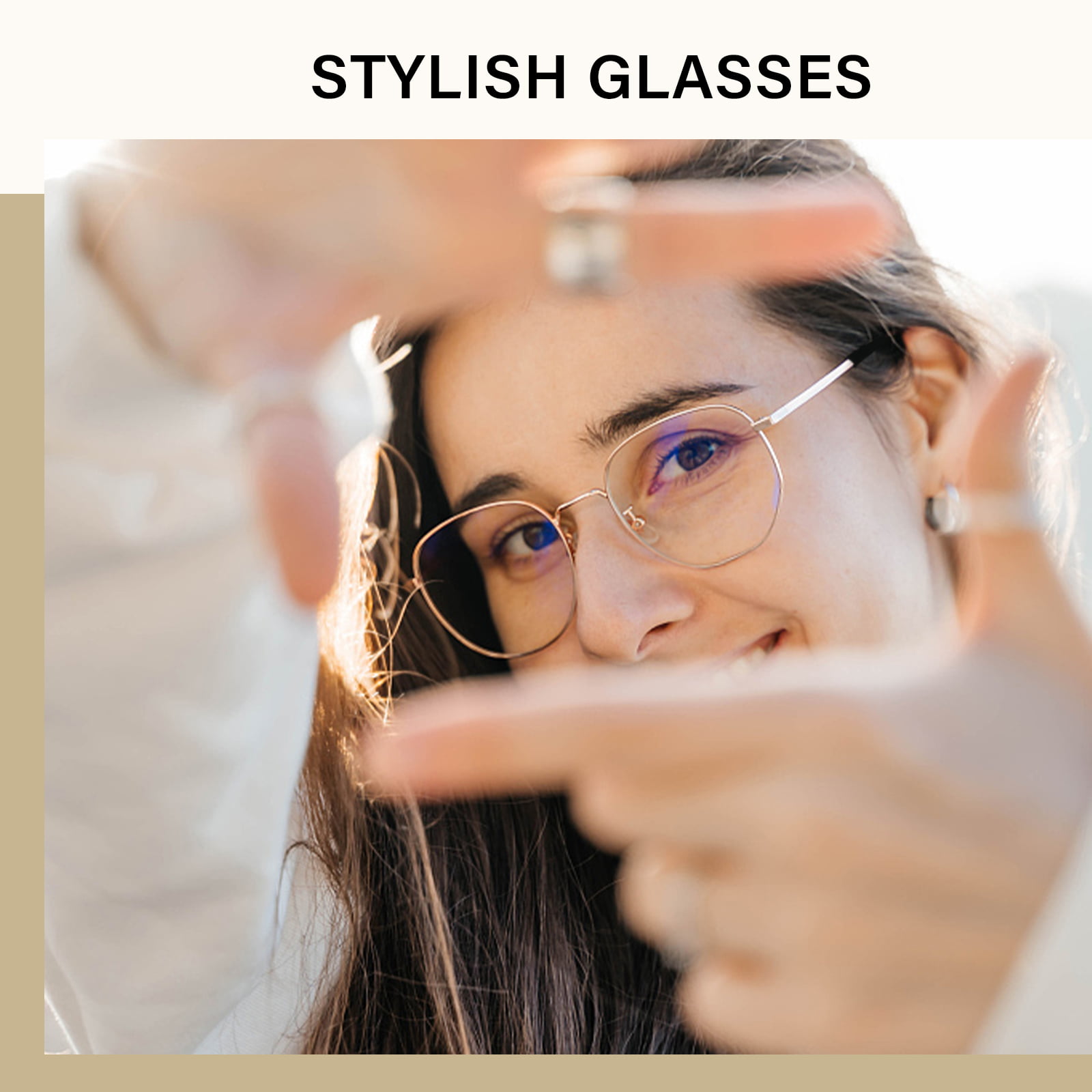 OPTOFENDY Round Blue Light Glasses for Women Men Metal Eyewear Anti UV  Computer Glasses Clear Lens Relieve Eye Strain Headache