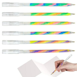 ZuiXua 48 Colors Gel Pens Set Color Glitter Pens Gift For Kids Drawing 