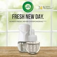 thumbnail image 2 of Airwick Plug In Fresh New Day Scented Oil, Simply Cotton, 2 Refills, (2x20mL), 2 of 3