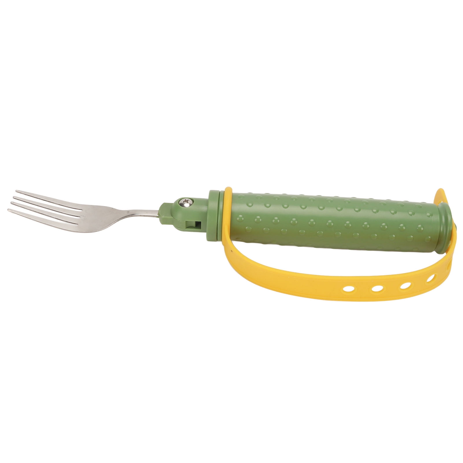 Eating Aids Utensils, Easy Grip Eating Aids Fork Stainless Steel Safe Prevent Shaking For Hand