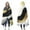 Black White Marble, variant on Wearable Blanket,Blue Marble Gold Wave Pattern Hooded Wearable Flannel Blanket for Adults & Teens,Winter Poncho Shawl Wrap Cape Cozy Anti-Pill,50"x60"