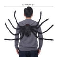 thumbnail image 2 of Spider Backpack, Red Eyes Fabric Wire Adjustable Halloween Prop Lightweight 8 Large Long Legs  For Theme Party For Adults, 2 of 8