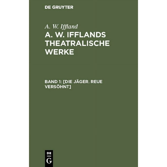 [Die JÃ¤ger. Reue versÃ¶hnt], (Hardcover)