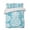 Cyan, Aqua, White, variant on Quilts Twin Size, Burnt Orange Pineapple Soft Comforter Bedding Set for Bed, Tropical Summer Botanical Fruits Lightweight Quilted Bedspread with Pillow Cover(2 Pieces) for All Season, 68x86 Inch