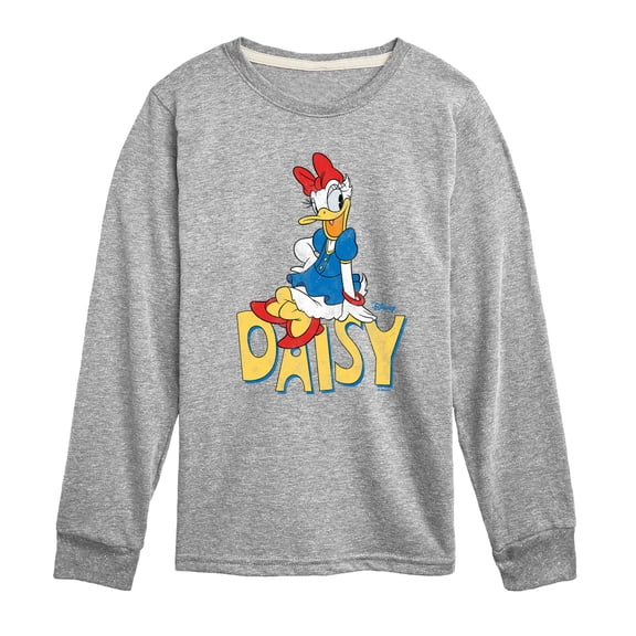 Disney - Summer Daisy - Youth Boys Long Sleeve Graphic T-Shirt