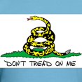thumbnail image 3 of CafePress - Don't Tread On Me Fitted T Shirt - Fitted T-Shirt, Vintage Fit Soft Cotton Tee, 3 of 4