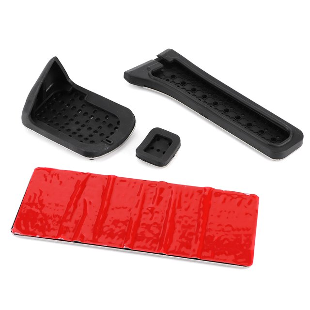 Throttle Pedal 4pcs Anti-Skid Accelerator Pedal Throttle Foot Rest Pad Fit For C E S W GLK CLS SLK 10-19